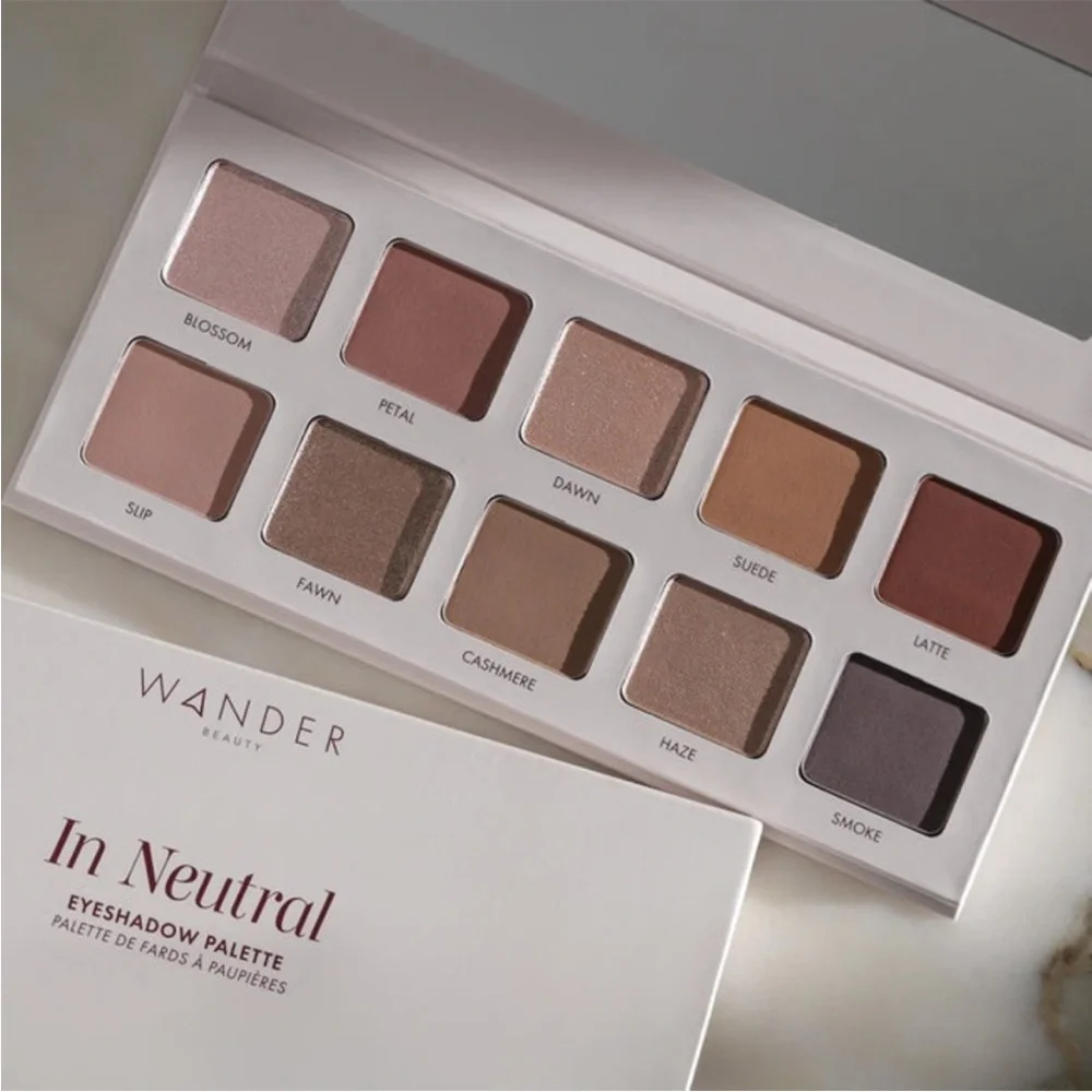 Wander Beauty Neutral Elegance Eyeshadow Palette NIB